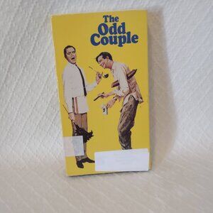 Odd Couple VHS 1968 Jack Lemmon Walter Matthau Comedy Paper Case Vintage